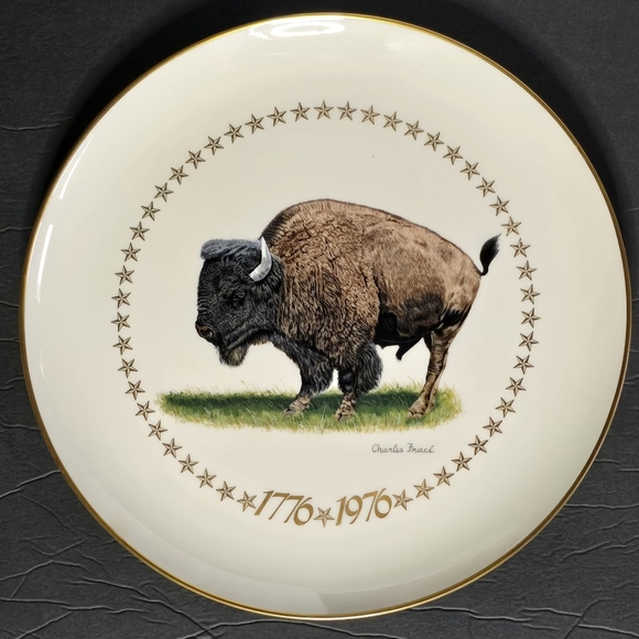 2 Vintage American Bison and White Tailed Deer Ghent Collection Limited Edition - Picture 4 of 6